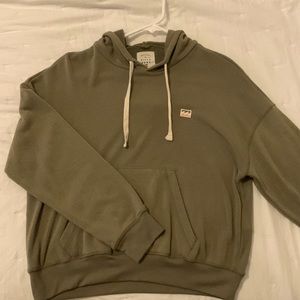 Soft olive green hoodie
